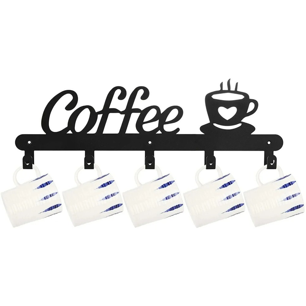 Metal Wall Mounted Coffee Mug  - Coffee Equipment Rack review and price