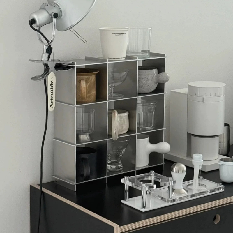 Minimalist Aluminum Alloy Coun - Coffee Equipment Rack review and price