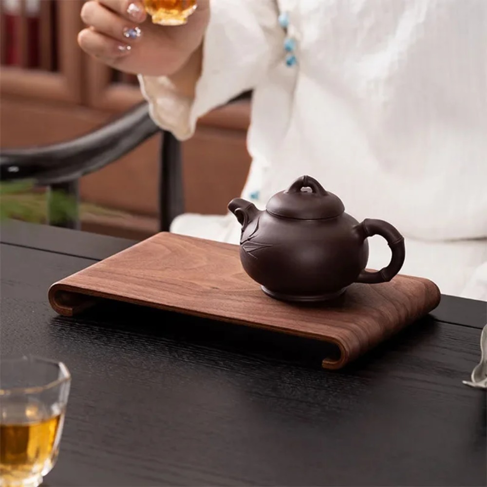 Wooden Coffee Tea Tray Rectang - Coffee Equipment Rack review and price