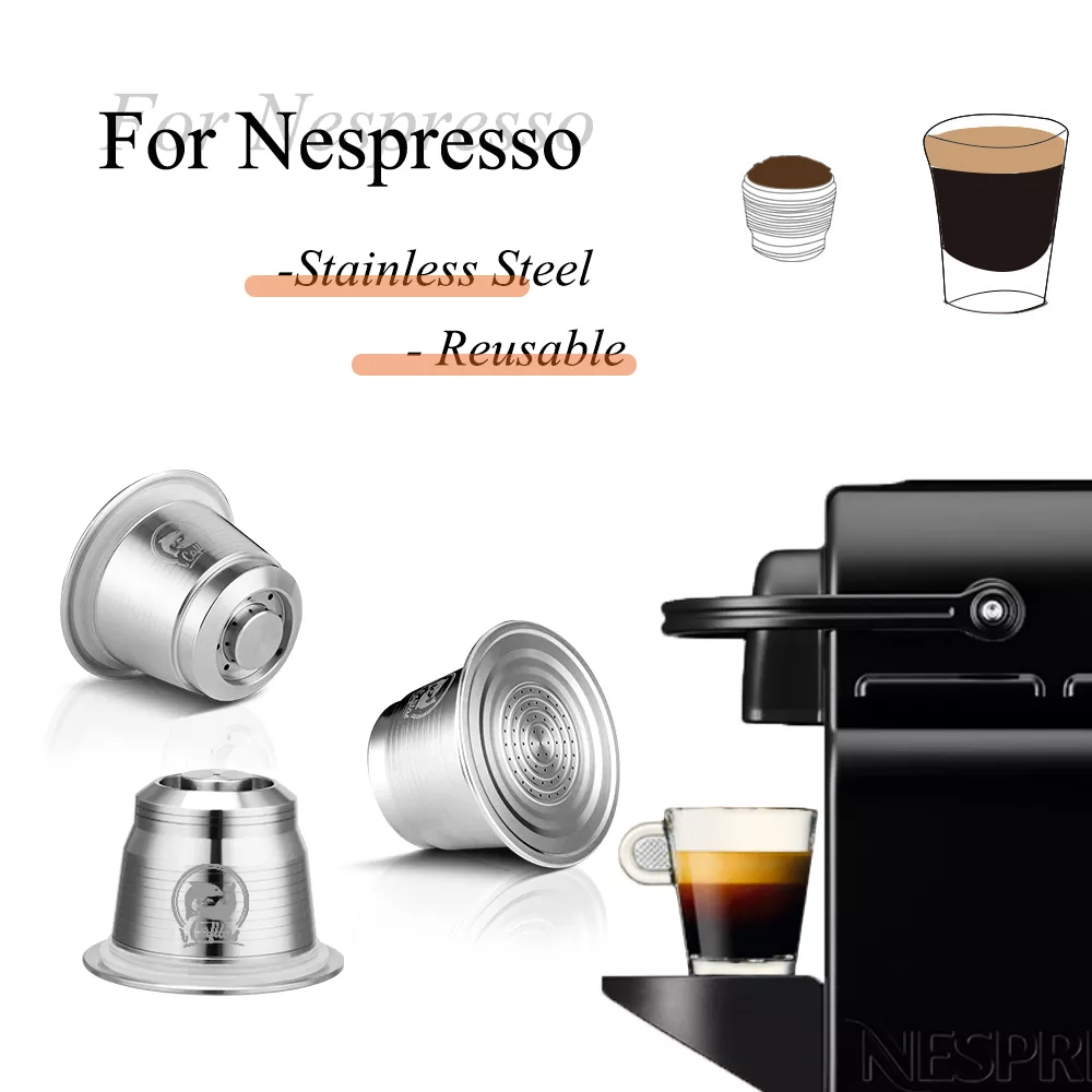 Stainless Steel Reusable Capsu - Coffee Equipment Rack review and price